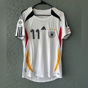 Germany Klose Soccer Jersey Retro Home